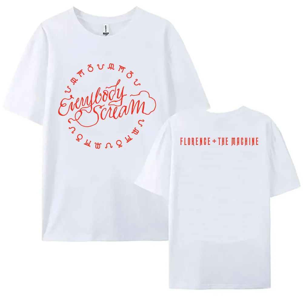 FLORENCE +THE MACHINE Seasons T Shirt Short  Sleeve Cotton Female T-shirt Unisex Streetwear O-neck Loose Women Men Tshirts Tees