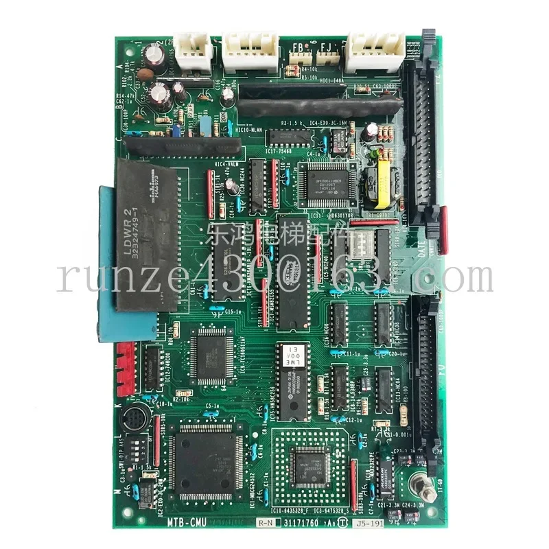 Imported NPX elevator MTB-CMU electronic board 31171760 car top communication board R-P original spot