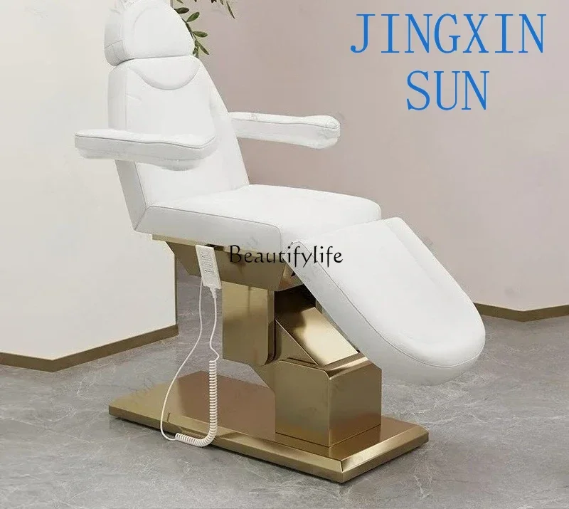 Cross-border electric beauty bed Foreign lifting face bed