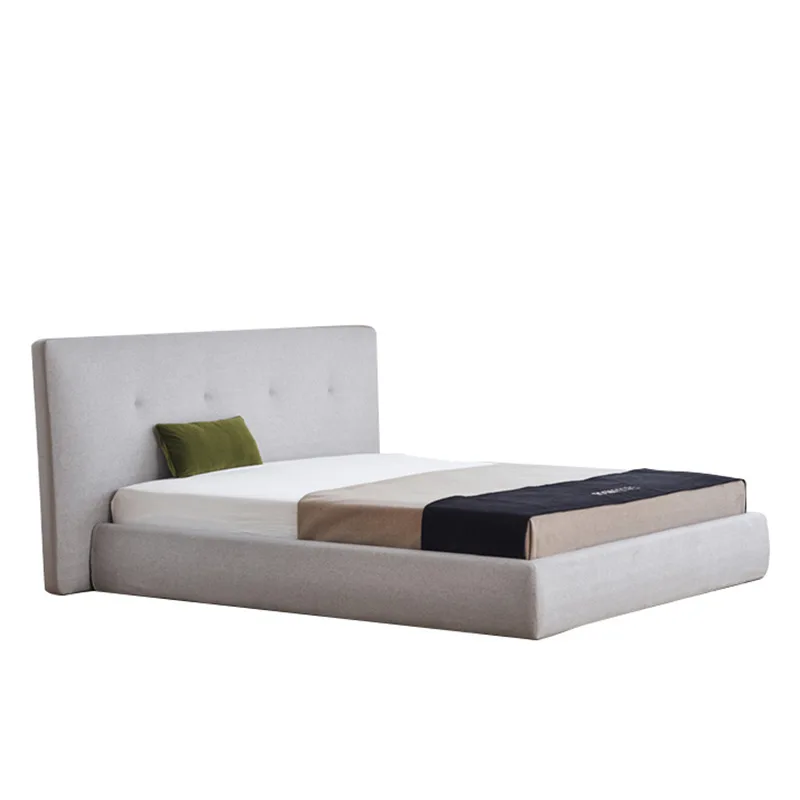 

Простота, тканевая кровать, Главная тиша, Современный, Минималистский, Скандинавский, Главная спальня, Двуспальная, Минималистский