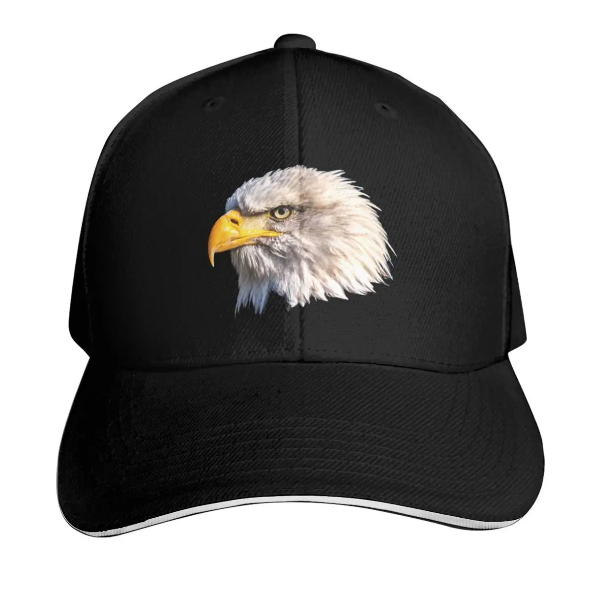 Bald eagle head - eagle art Baseball Cap golf hat genuine designer cap sun hat fishing caps man Women's Beach Outlet Men's