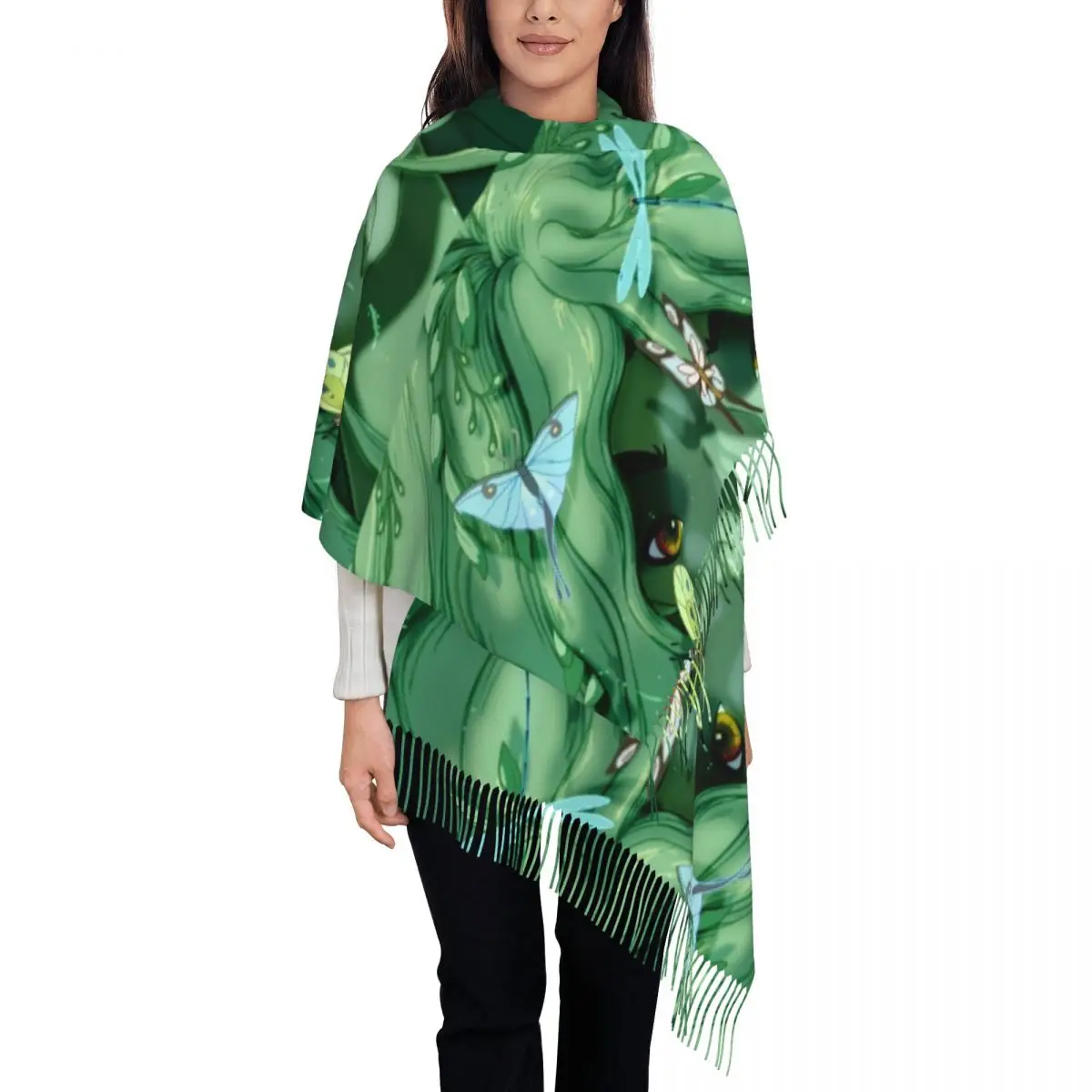 

Напечатанные на заказ фантазийные фильмы аниме музыкальный шарф для мужчин и женщин зима-осень теплые шарфы шали накидки