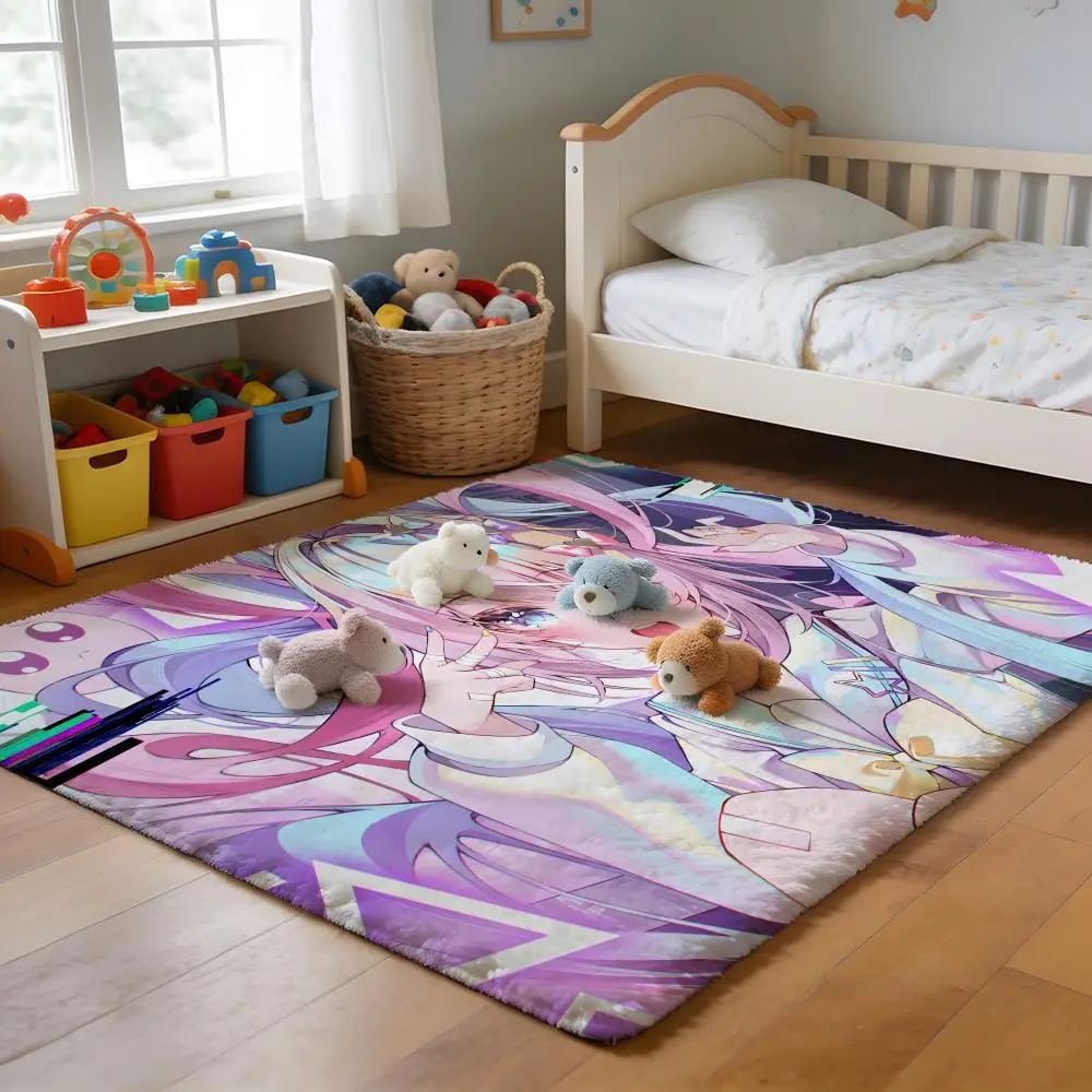 

Floor Mat Soft Flannel Rug Non-Slip Absorbent Mat for Bathroom Bedroom Home Decor Needy S-Streamer Overload