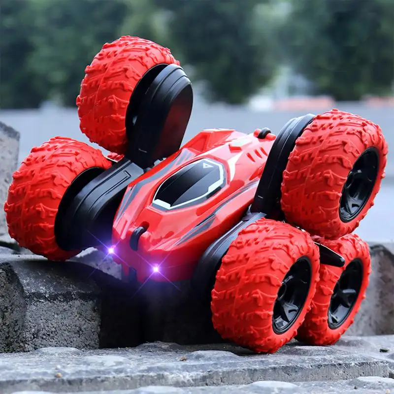 RC Stunt Car Children Double Sided Flip 2.4G Remote Control 360 Deree Rotation Off Road Drift RC Car Gifts For Kids Adults Boys