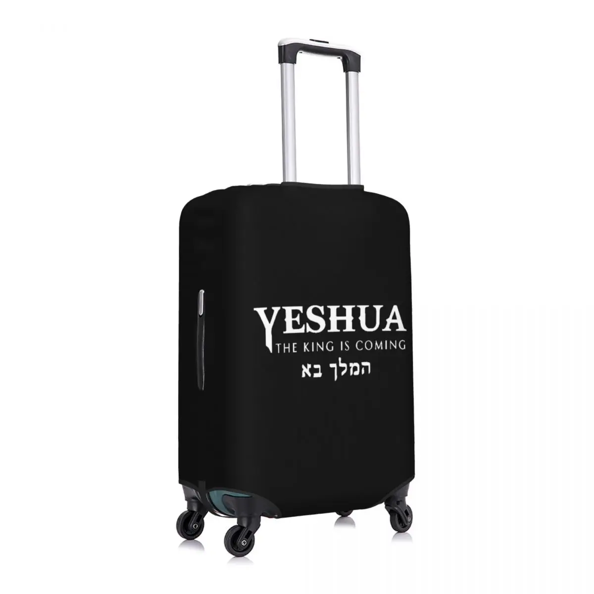 Custom Funny Christian Yeshua Jesus Luggage Cover Protector Washable Travel Suitcase Covers