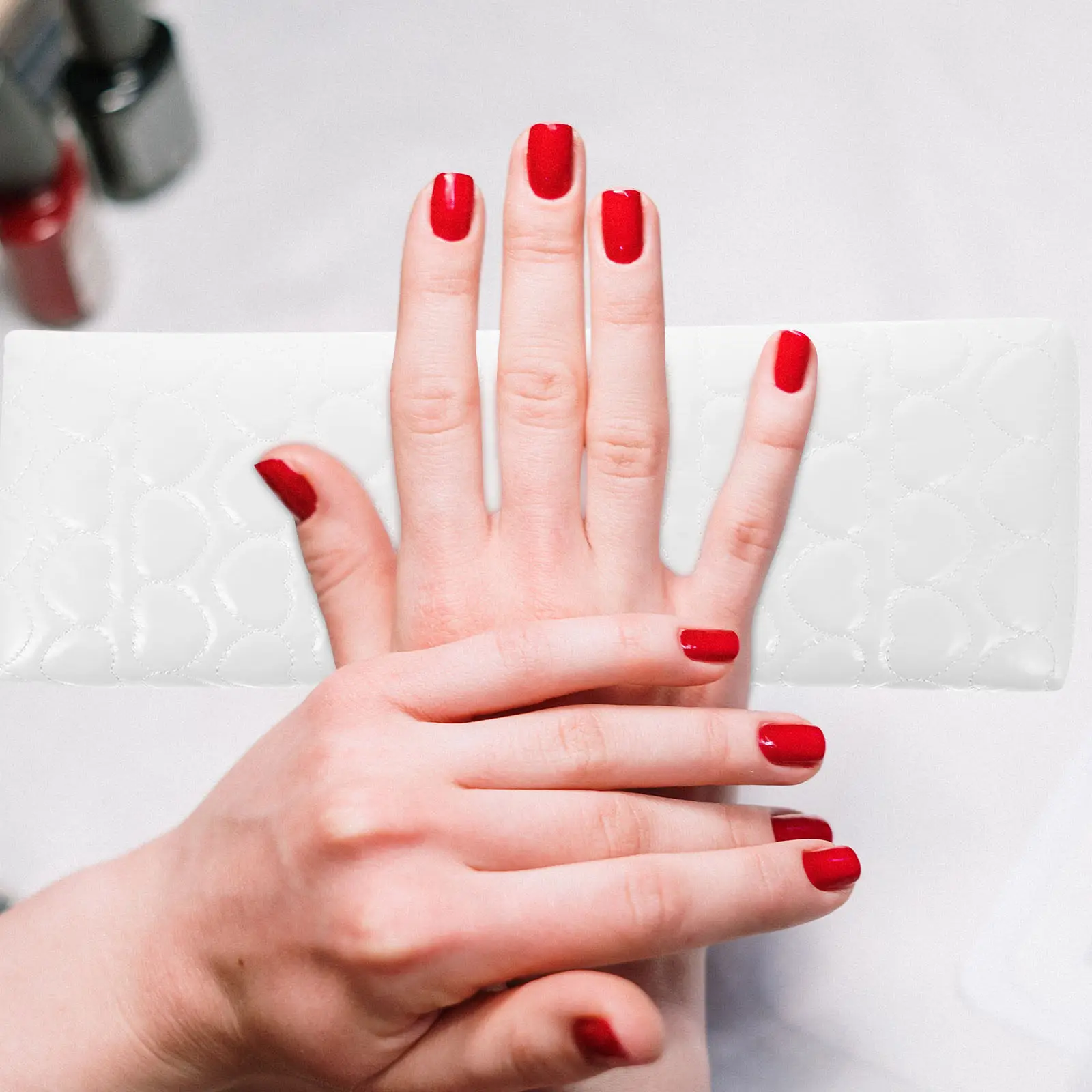 Nail Art Hand Rest Pillow with Adjustable Wrist Support for Manicure, DIY Nail Design, Comfortable Hand Positioning