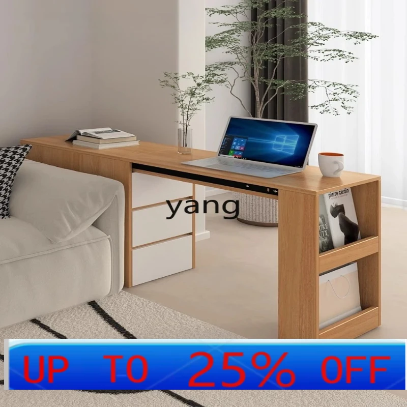 LH  push-pull desk sofa side cabinet living room bedroom corner narrow cabinet