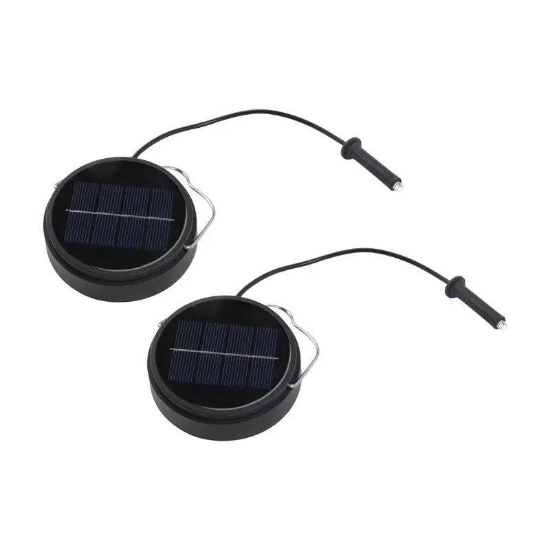 B03C-10Pack 600Mah Solar Lights Replacement Top For Outdoor Lantern Lights Waterproof For Garden, Yard,DIY Birthday Gifts