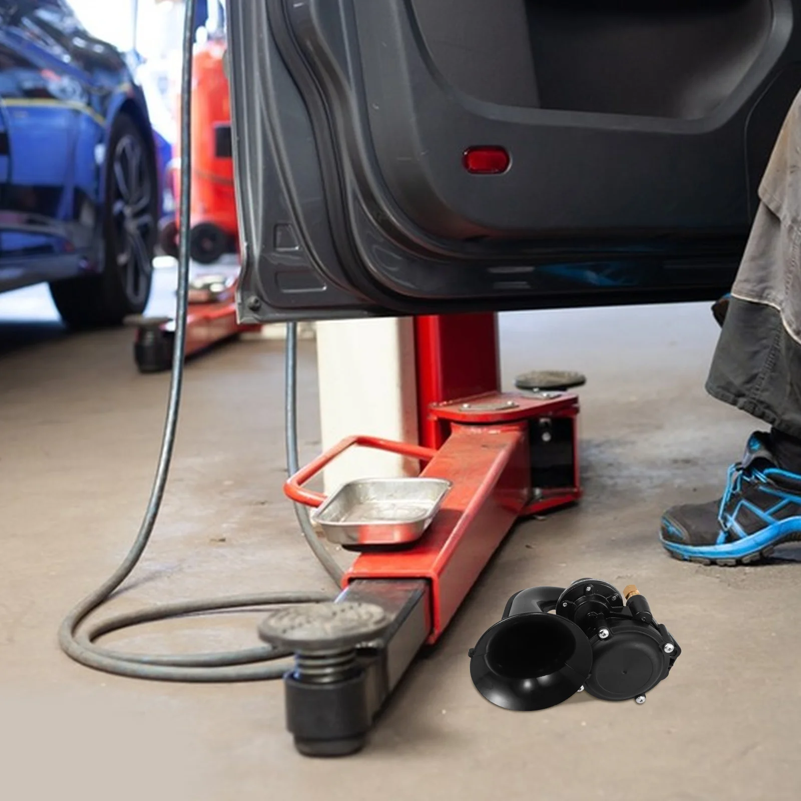 

Car Air Kit Loud Dual Tone Electric Snail Horn Universal For Trucks Cars Boats Motorcycles Waterproof Vehicle Horn