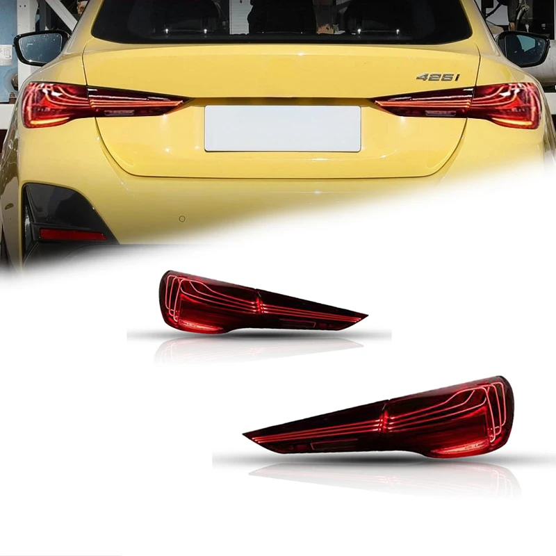 

Задние фонари FT для BMW 4 серии G22 G23 G82 M4, 2020-2024, светодиодные, с динамическим указателем поворота, в сборе