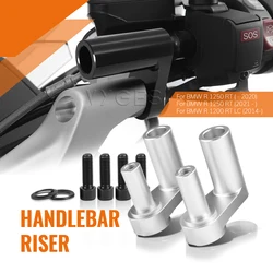 Motorcycle Accessories Handlebar Riser For BMW R1250RT R 1250 RT R1200RT R 1200 RT LC 2014- Drag Handle Bar Clamp Extend Adapter