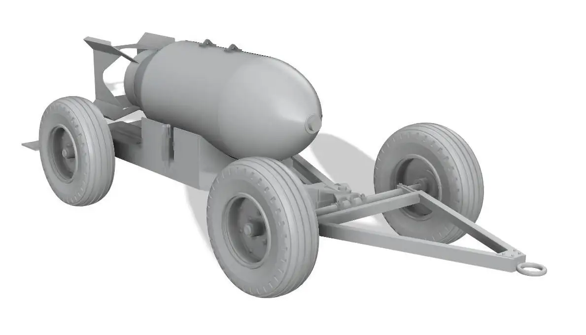 

Комплект пластиковых моделей Thunder TM32002, масштаб 1/32, армия США, прицеп-бомба 2 (набор из 2)