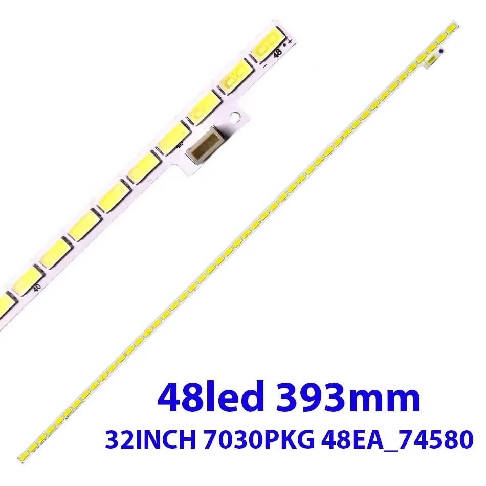 Светодиодная лента для подсветки телевизора TX-LR32EM5A 32PFL3517H 32 дюйма 7030PKG 48EA_74580 74.32120001-1-DS1 T320HVN01.5 320TA01 Светодиодная лента для подсветки телевизора TX-LR32EM5A 32PFL3517H 32 дюйма 7030PKG 48EA_74580 74.32120001-1-DS1 T320HVN01.5 320TA01