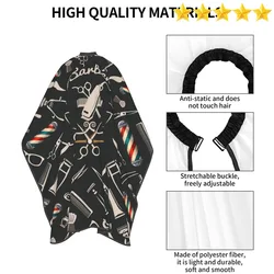 【Hot sales】Waterproof Hair Cutting Gown for Professional Hairdressers and Barbers - Durable and Comfortable Salon Cape