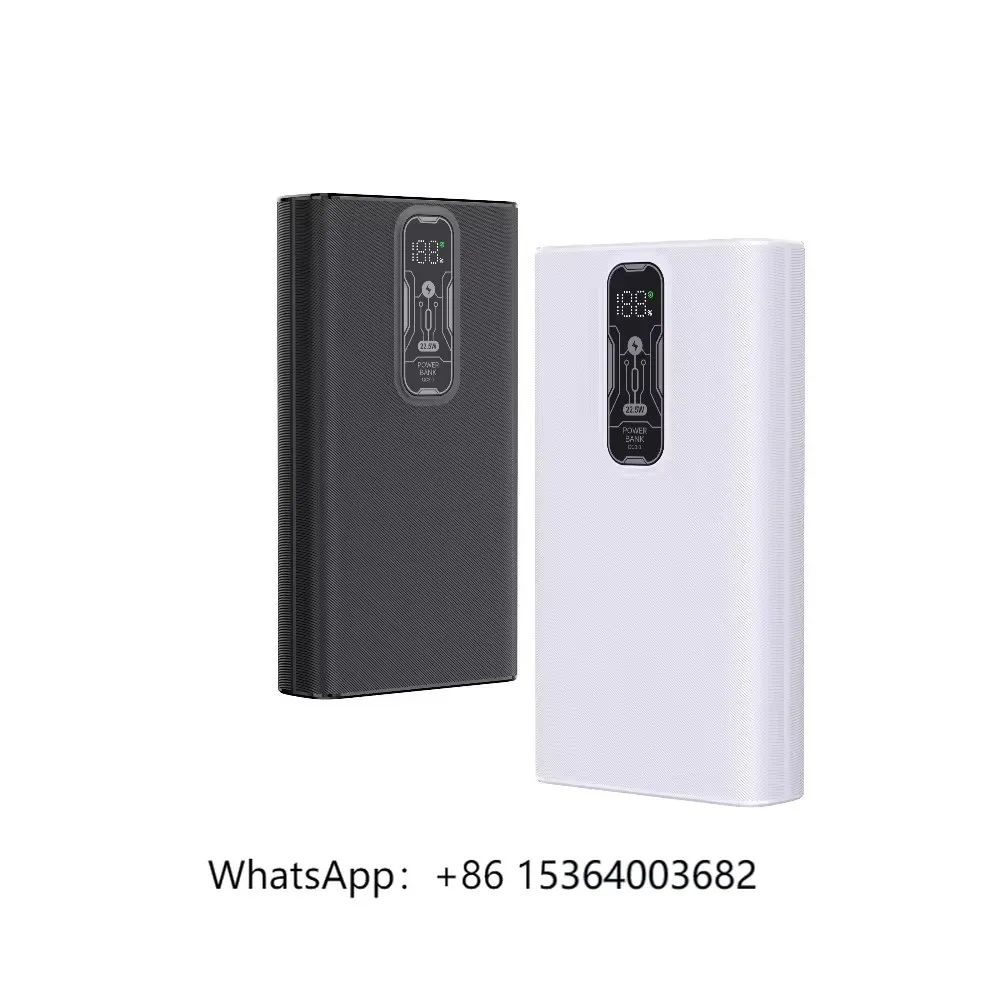 

22.5W Type C Output Super Fast Charging Powerbank 20000mah Digital Display Real Capacity 20000mah Pd Power Bank