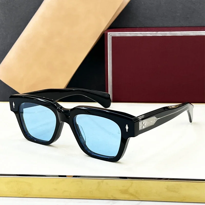 JMM FELLINI Sunglasses Fashion Design handmade Square acetate men Anti Glare Driving Outdoor UV400 women SUN GLASSES