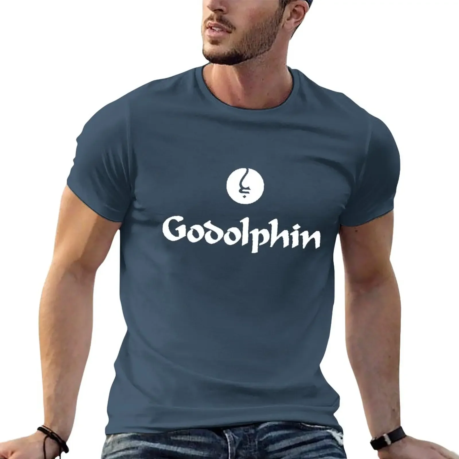 

Godolphin Racing - Blue version T-Shirt summer clothes quick drying mens graphic t-shirts anime