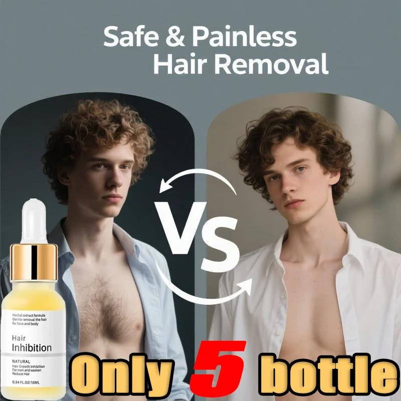 

Permanent Hair Inhibition Serum Painless Hair Remover Armpit Woman Legs Arms Inhibiting Hair Growth Inhibitor Depilatory Care