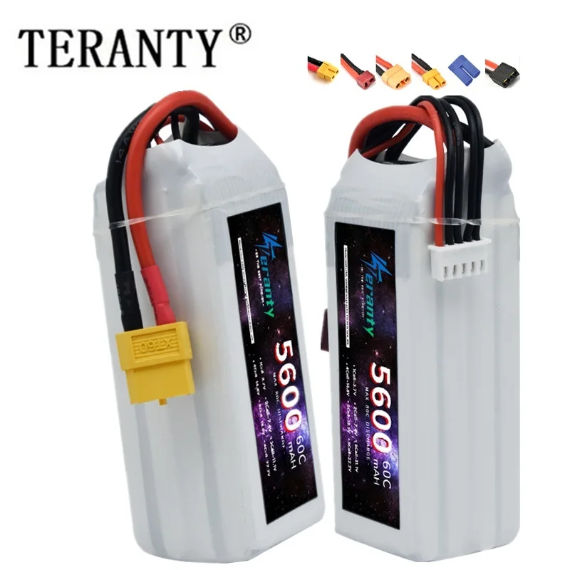 

4S 14.8V 5600mAh LiPo Battery With XT60 XT90 T TRX EC5 Plug For RC Helicopter RC Airplane Quadrotor Drone Truck Car Boat 60C