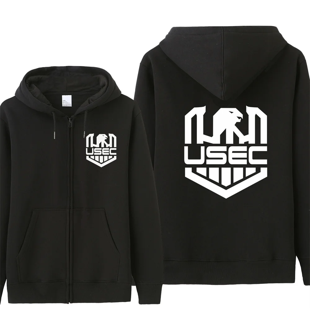 タルコフ USEC パーカー MサイズTGS2025 Tarkov USEC Logo Sweatshirts Men Casual USEC Hoodies Fleece Jacket