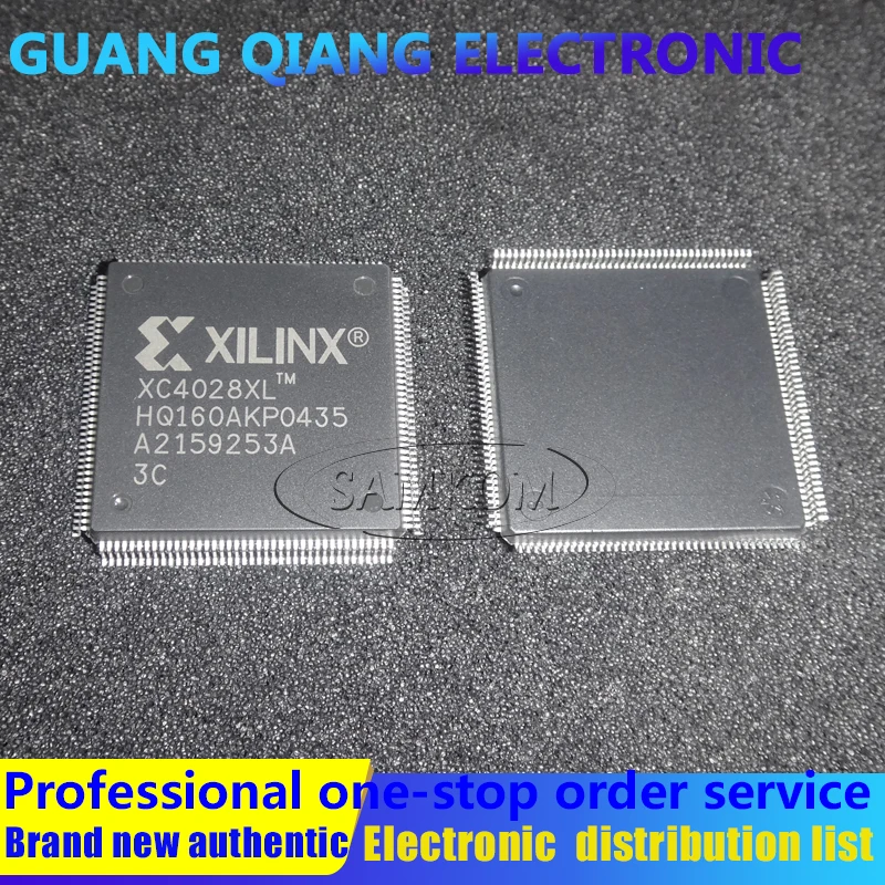 

1PCS XC4028XL-3HQ160C IC FPGA 129 I/O 160QFP