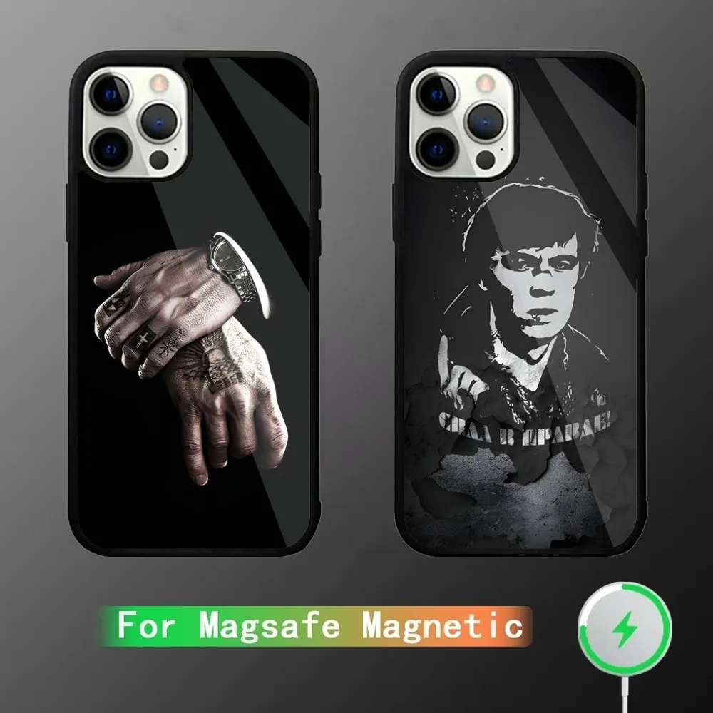 Mafia Russian  Phone Case For iPhone 15,14,13,12,11,Plus,Pro,Max Mini Magsafe Magnetic Wireless Charging