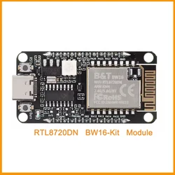 1PCS  BW16-Kit RTL8720DN BW16 Module Dual-band WiFi Bluetooth-compatible 5.0 Wifi Wireless Module IIC I2C/SPI/UART/PWM Interface