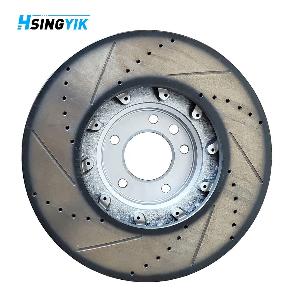 Factory Custom Rotors Ring Front Brake Discs Kit For PORSCHE 955 CAYENNE (9Pa) TURBO S 95535140161