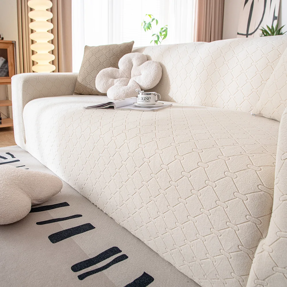 

Elastic Sofa Slipcovers Modern Sofa Cover for Living Room Sectional Corner L-shape Chair Protector Couch Cover 1/2/3/4 Seater