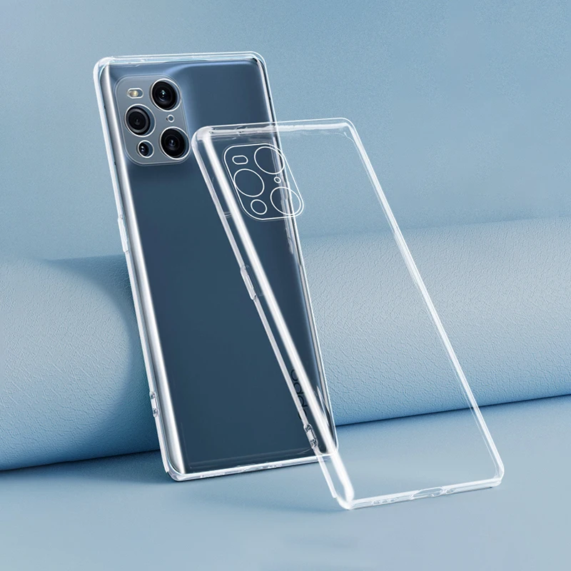 Camera Protect Phone Case for OPPO Find X3 Pro Lite Neo 5G FindX3 X3Pro X3Lite X3Neo Soft Clear Transparent Silicone Cover Funda