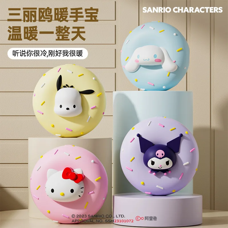 Sanrio Warm Hand Power Bank 2-In-1 Usb Mini Cartoon Cute Warm Baby SafeAnd Reliable Portable Power Bank Birthday AndHoliday Gift