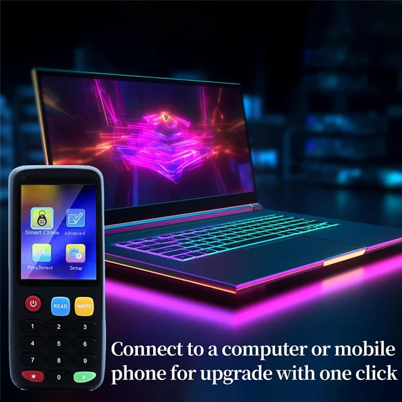 Scrittore RFID AT41 per sistema di controllo accessi X7 Copiatrice RFID Lettore di frequenza Scrittore ID IC Smart Card Funzione scheda ascensore