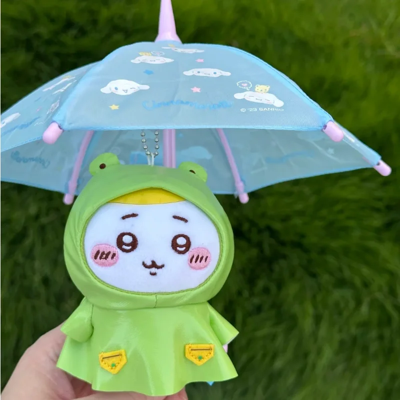 

Новая серия Chiikawa, летний плащ, кукла, игрушка, кулон, коллекционная мягкая фаршированная Hachiware Usag, животное для фанатов аниме, подарок на день рождения