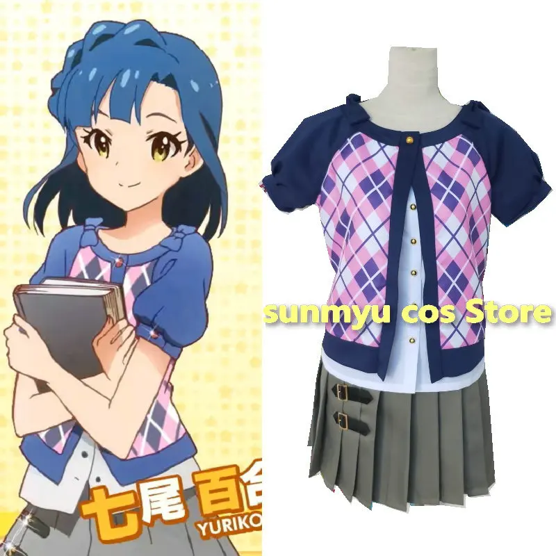 Yuriko Nanao Cosplay Costume Custom Size IDOL MILLION LIVE! Yuriko Nanao