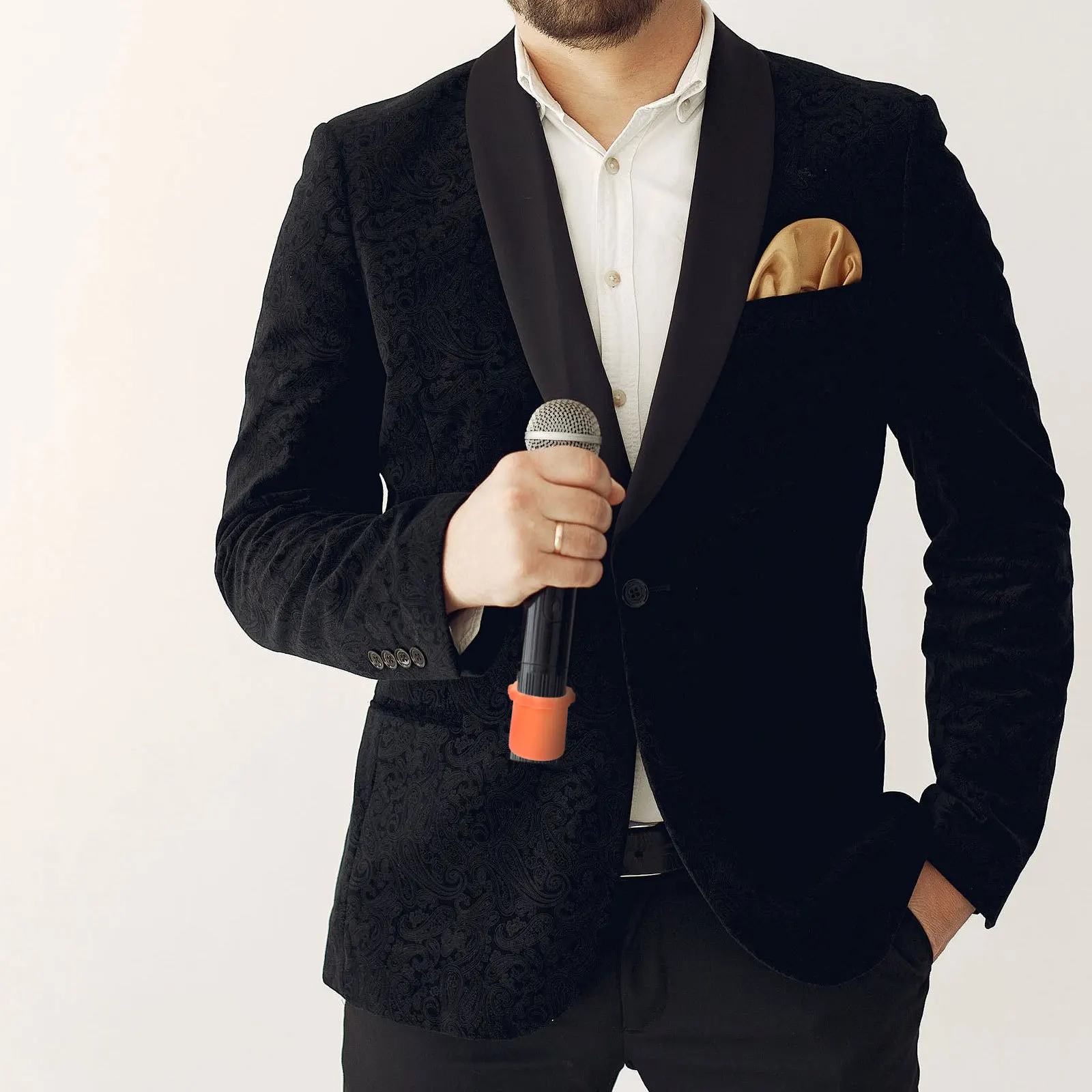 

10pcs Microphone Bottom Rod Sleeve High-Quality Silicone Shockproof Protection For Wireless Mic Durable Soft Grip Cover