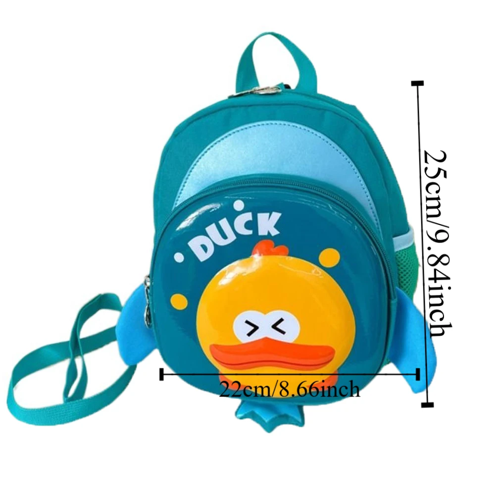 Mochila para niños pequeños de dibujos animados, bolso escolar ligero e impermeable para niños, bolso de hombro de nailon de gran capacidad con dibujos animados para estudiantes