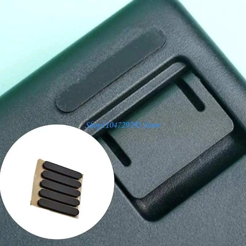 

Y2GD 5Units Keyboards Feet Set Portable AntiShift Base Pad for K835 K845 G412SE