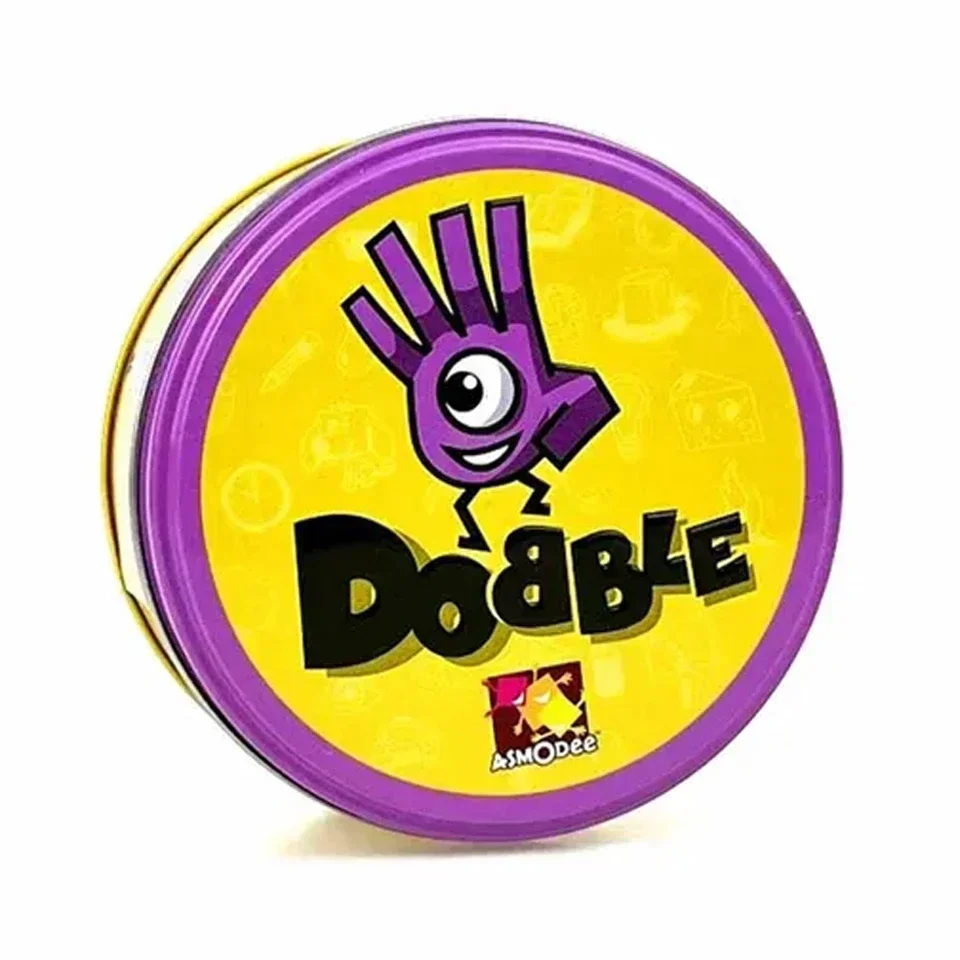 New Spot it Yellow Game Dobble Card Game Table Board Game For Dobbles Kid Cards Dobble game Box party games doble English Toys