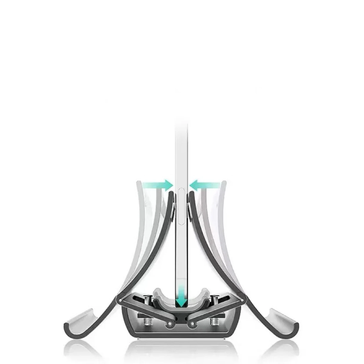 Vertical Laptop Stand Heat Dissipation Non-slip Laptop Stand Gravity Induction Holder Notebook Dock for iPad Pro Tablet Stand