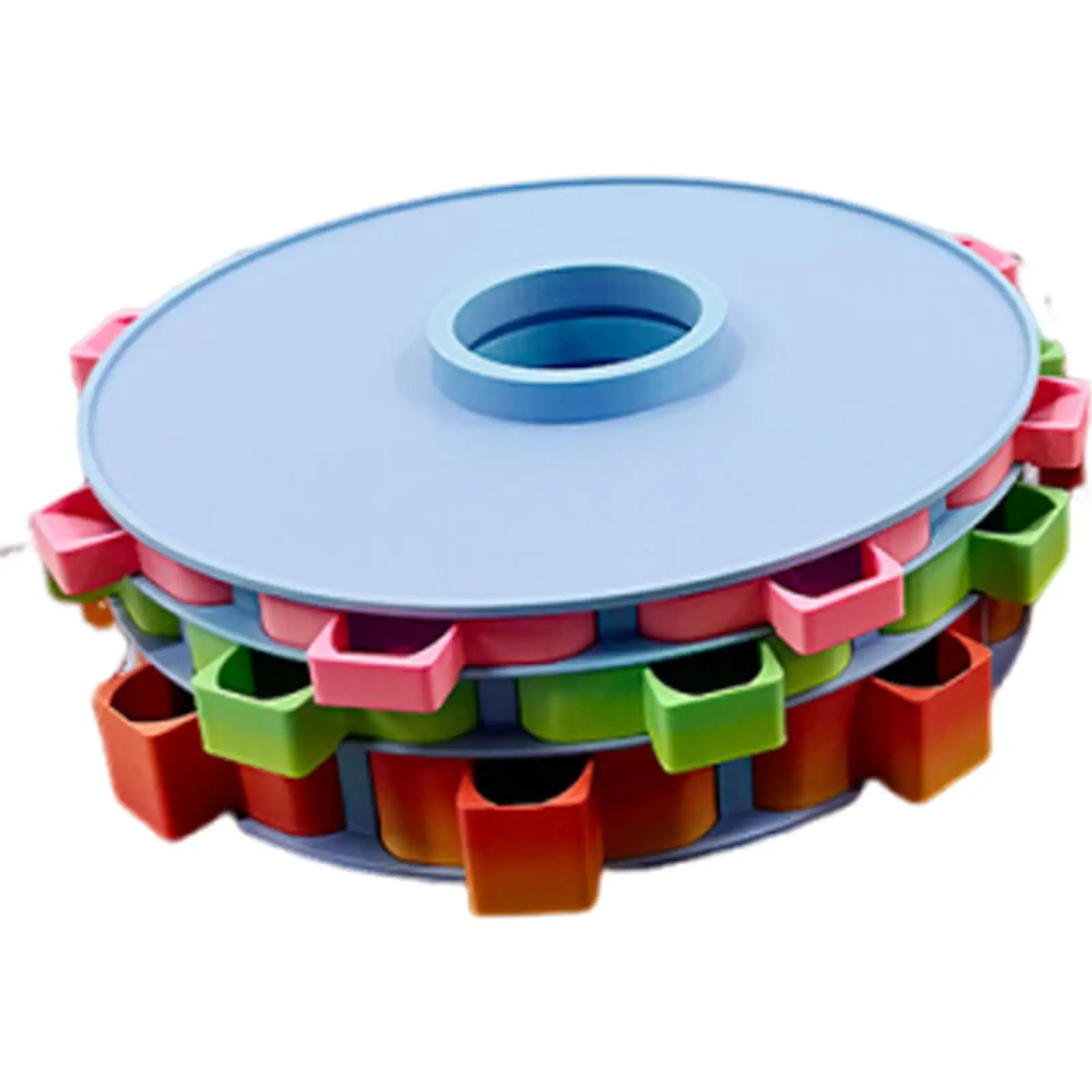 

Rotating Diamond Painting Tray Organizer Rhinestone Tray Diamond Art Trays Kits for DIY Craft Projects Craft Organization