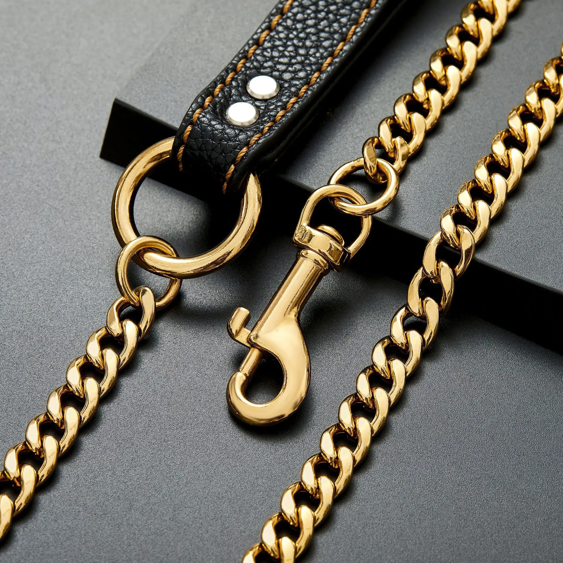 Lüks 18 K Altın Köpek Zincir T - Chain Quick Link incelemesi ve fiyatı