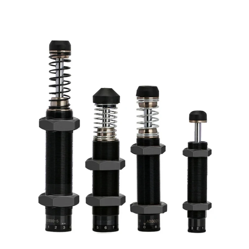 AD Series Pneumatic Hydraulic Shock Absorber Adjustable Buffer Oil Pressure Buffer AD2525 AD2550 AD2725 AD3325 AD4250 AD4275