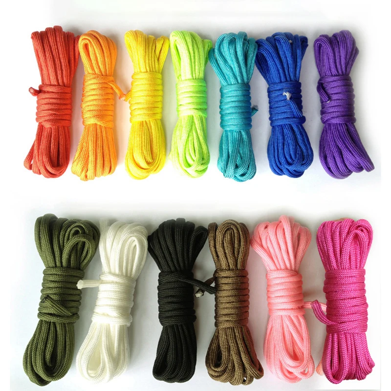 31Meters 550 7 Cores Cord Dia.4mm For Outdoor Camping Survival Lanyard Parachute Rope Hiking Tent Accessories Bracelet