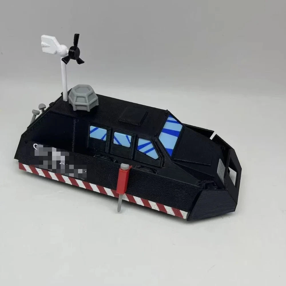 3D-gedrucktes Tiv2 einsetzbares Tornado-Abfangfahrzeug 2, statisches Maßstabsmodell, Sammlerstück, Schreibtischdekoration, Geschenk für Wissenschaftsfans – Detail 10