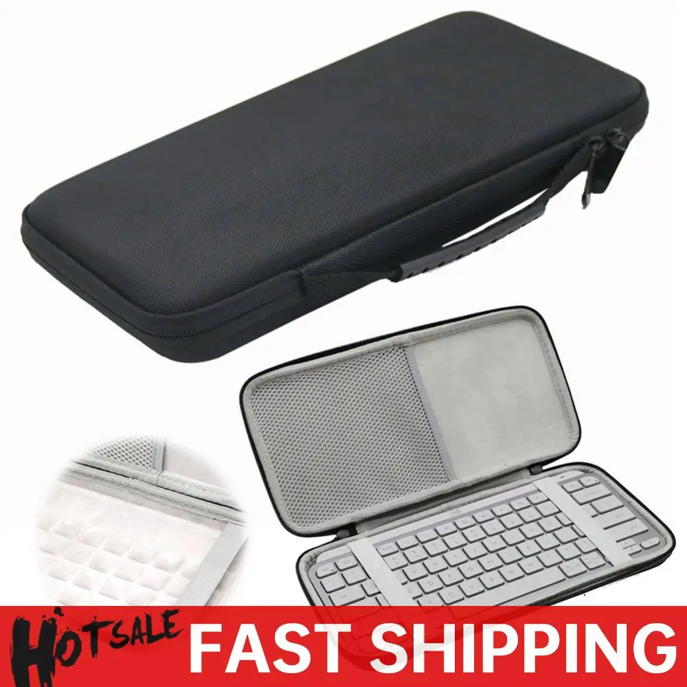 

EVA Hard Case Illuminated Keyboard Travel Carrying Bag Carry Case for Logitech MX Keys Mini Wireless Keyboard