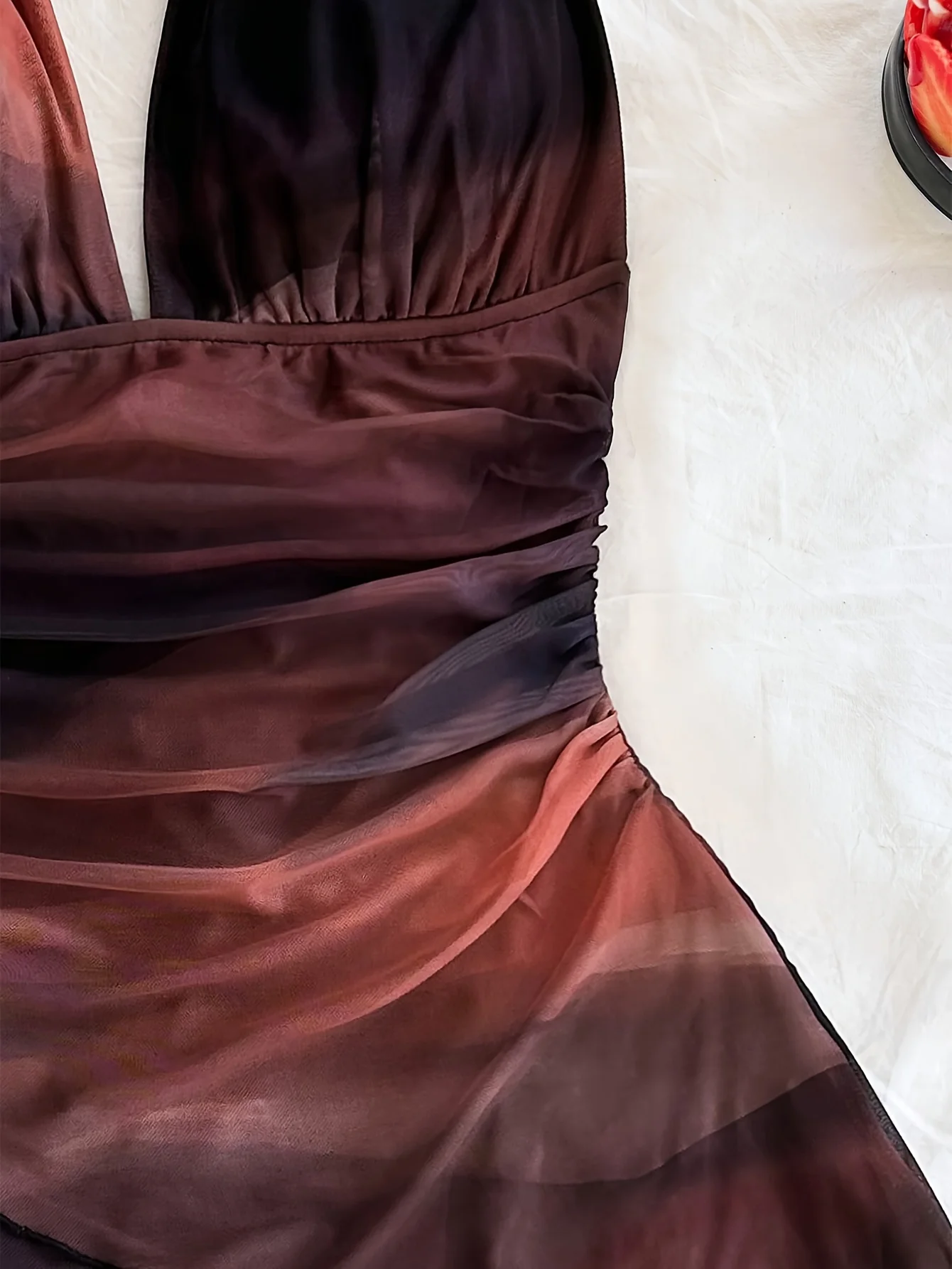 فساتين للنساء فستان جديد بدون أكمام رسن نحيف للنساء برباط علوي وصبغ غير متماثل فستان نسائي Vestidos De Verano Mujer Q1879