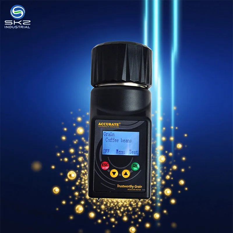 SKZ B-2pro Eight Languages Intelligent Moisture Meter Coffee Bean, Corn, Soybean and Cashew Nut Moisture Measuring Instrument