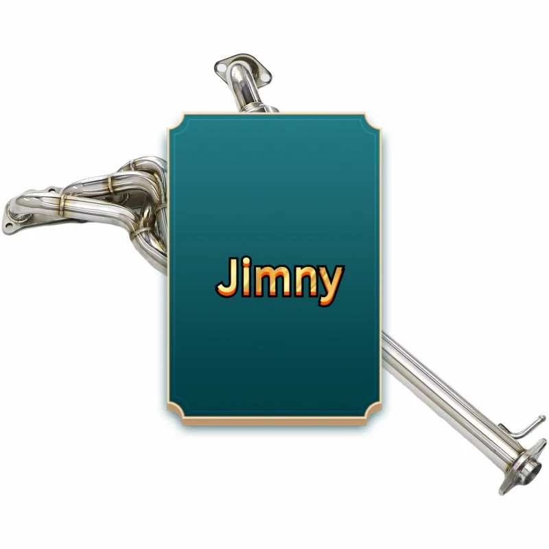 Automotive Exhaust Pipe Suitable Jimny 2007-2021 Stainless Steel with Exhaust Downpipe Advanced Exhaust Pipe