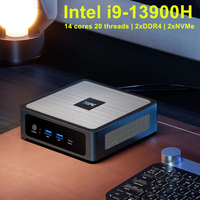 TOPC Mini PC Gamer, 13th Gen Intel Core i9-13900H/i7-13700H/i5, 2xDDR4 RAM, 2xNVMe SSD, 2xLAN, Desktop Gaming Small Computer