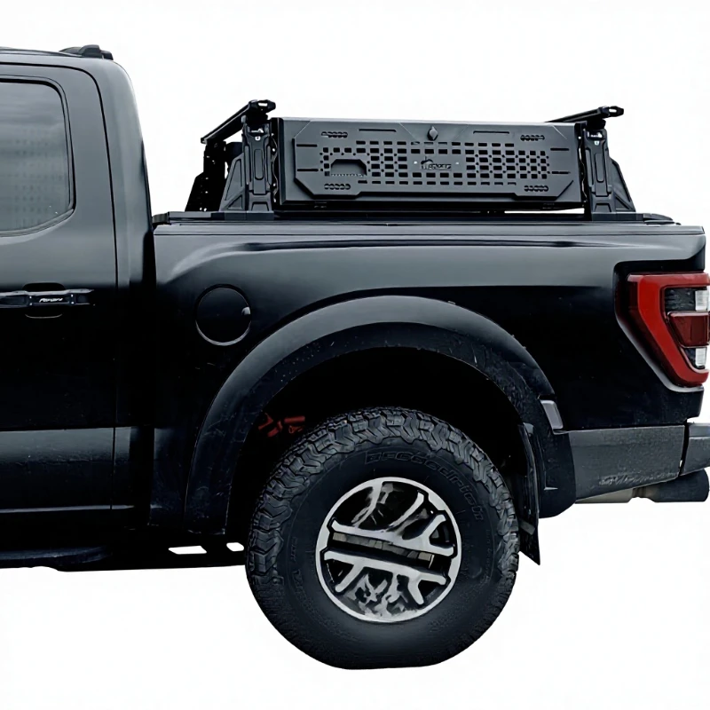 Auto Parts Universal Aluminum Alloy Pickup Truck Bed Roll Bar With Accessory Panel Mounting System